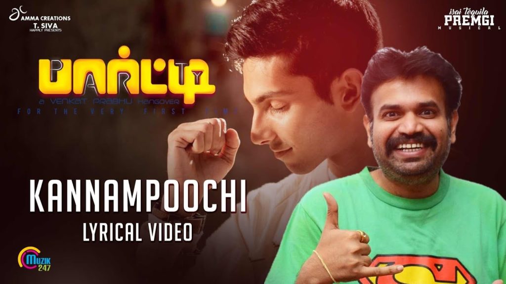 Kannampoochi Song Lyrics – Party