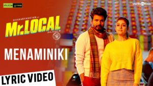 Read more about the article Menaminiki Song Lyrics – Mr. Local