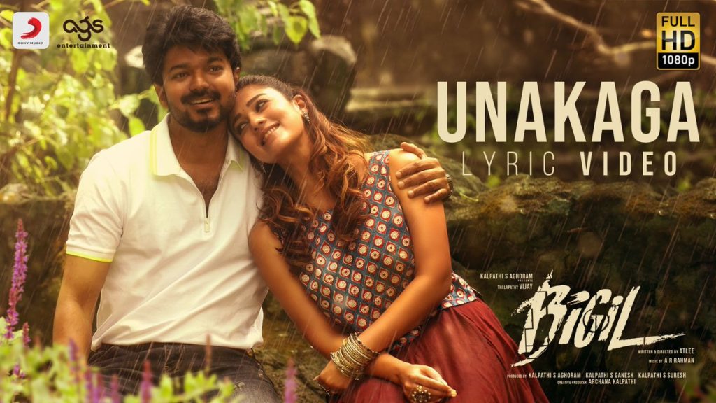 Unakaga Song Lyrics – Bigil